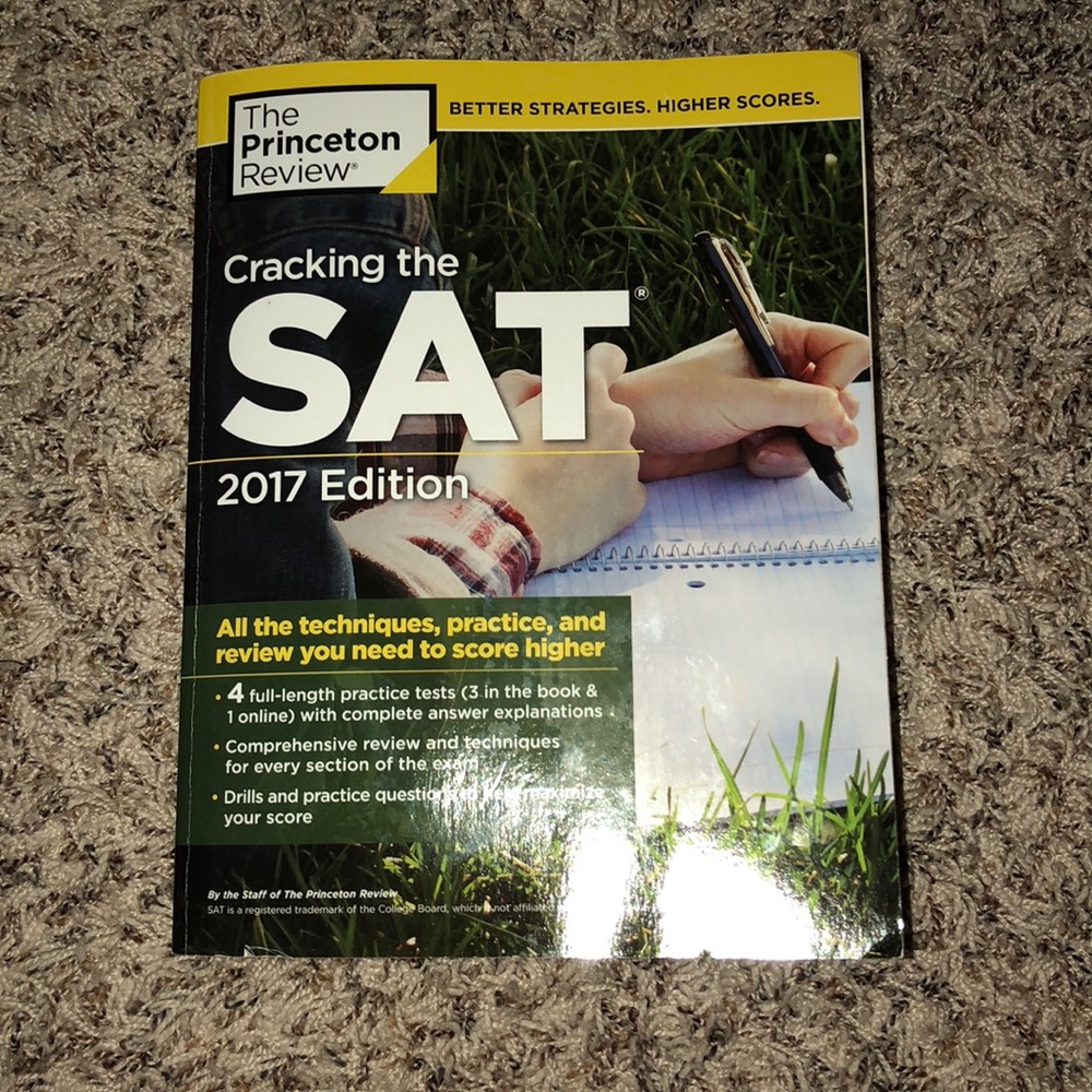 2017 The Princeton Review SAT book
